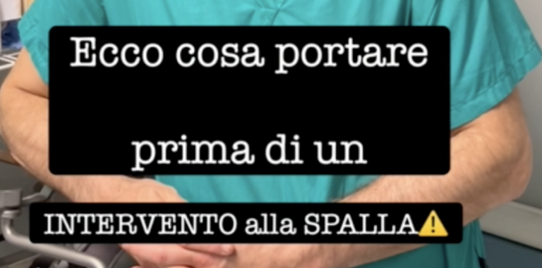 intervento alla spalla