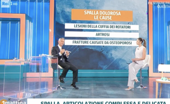 Dolore alla spalla Prof. Francesco Franceschi ortopedico spalla FRoma UnoMattina RaiUno 20260527